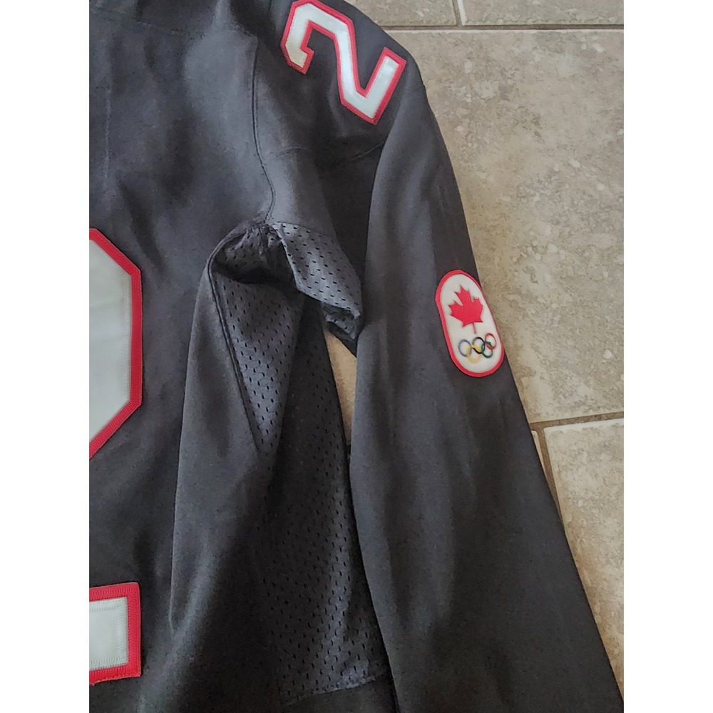 Nike Jamie Benn Team Canada 2014 Sochi Olympics Hockey Jersey Black Mens L 22 - Picture 2 of 12